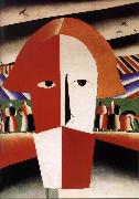 Kasimir Malevich Peasant-s head oil on canvas